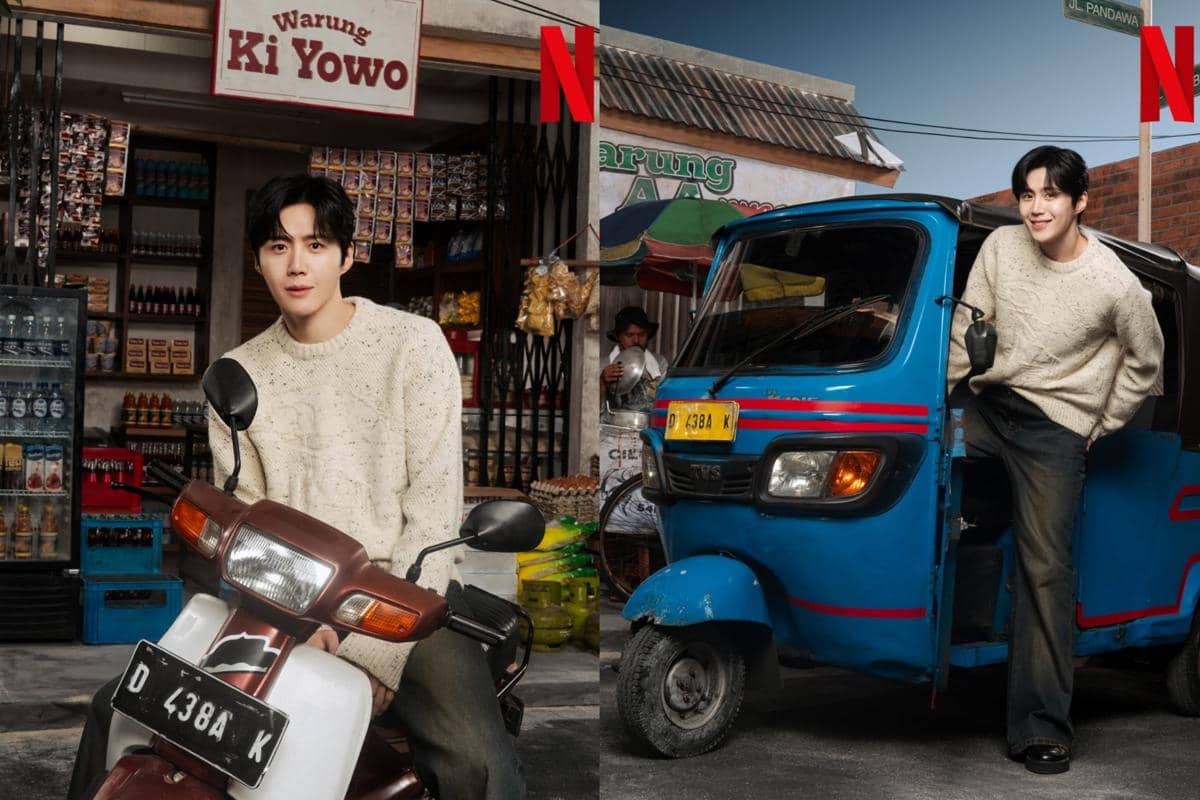 Pemotretan Kim Seon Ho untuk Netflix Indonesia