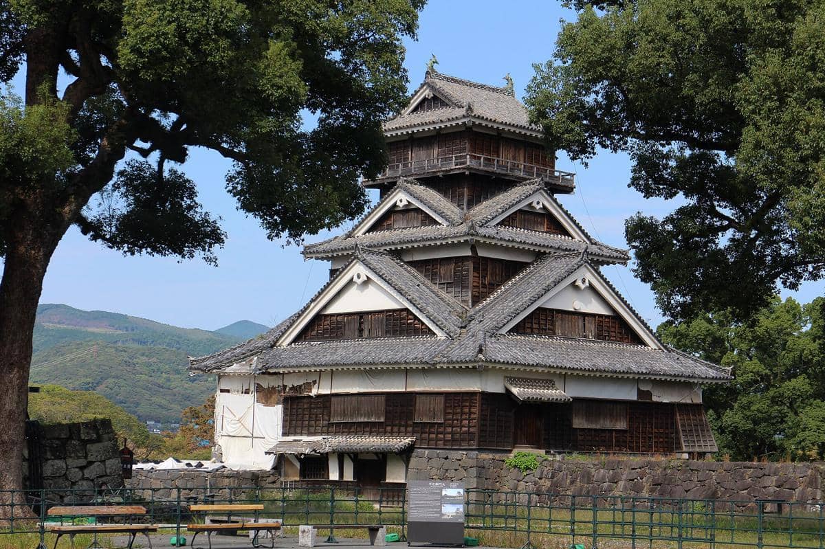 potret Kumamoto Castle