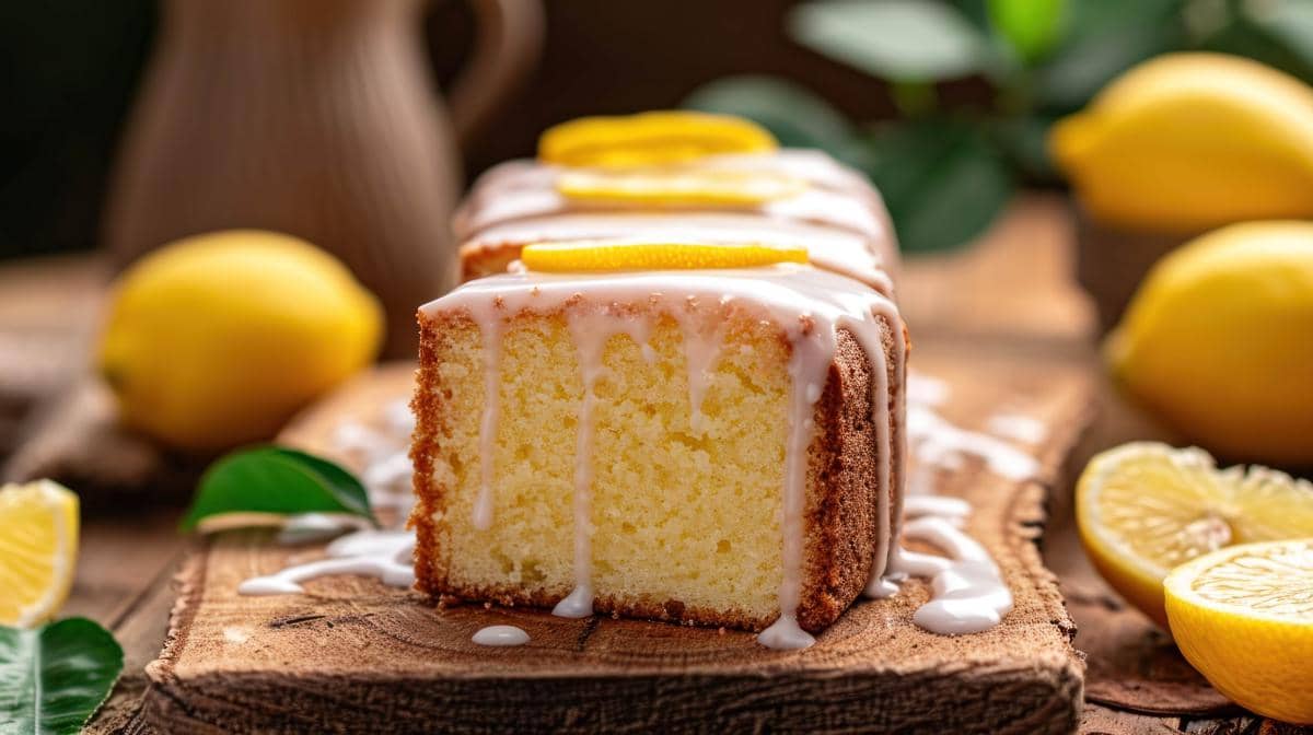 Lemon drizzle cake y