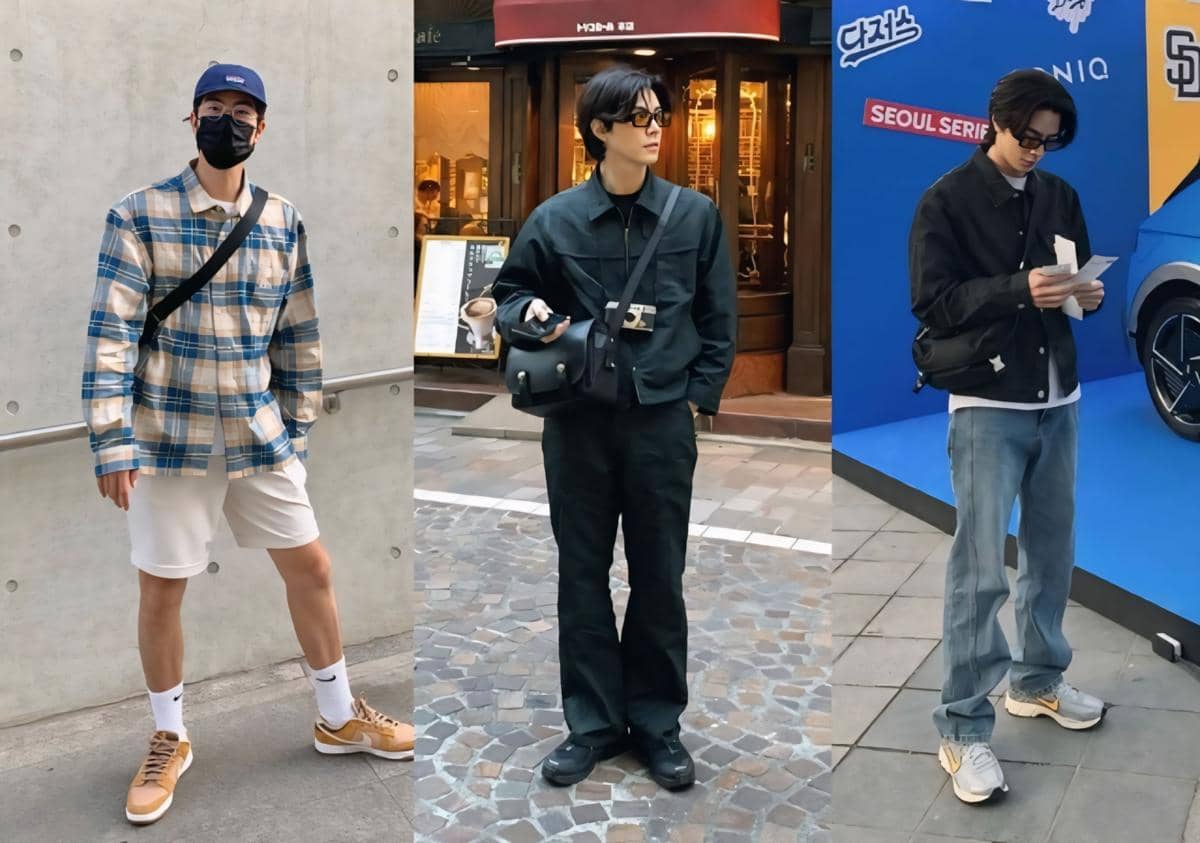 inspirasi outfit ala Hong Jong Hyun