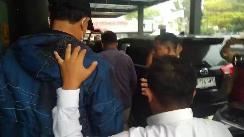 Maidi dinawa ke Jakarta usai dilakukan pemeriksaan. IDN Times/Riyanto.