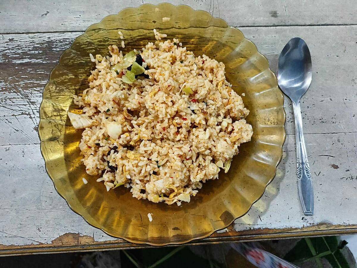 ilustrasi nasi goreng