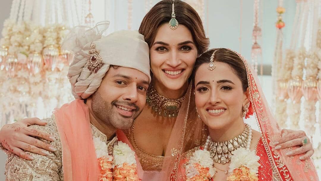 pernikahan Nupur Sanon