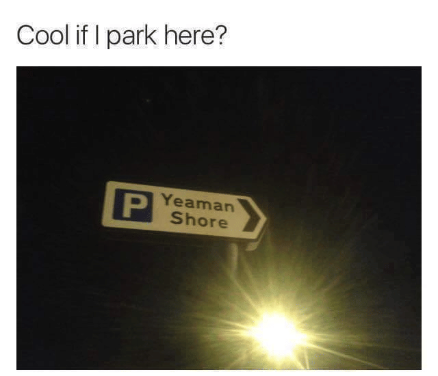 meme kocak tentang tempat parkir