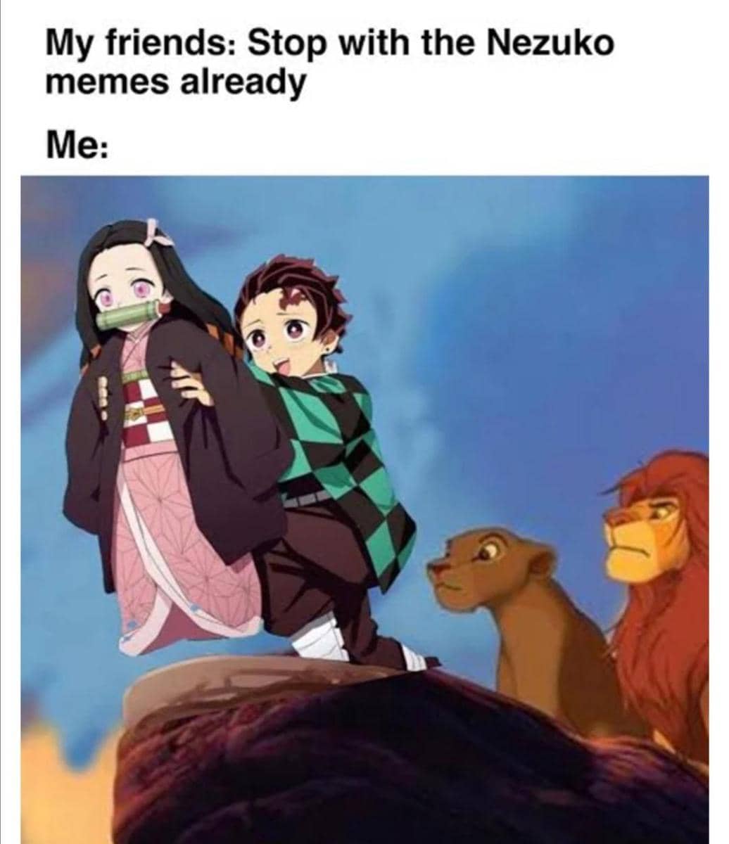 meme anime tentang singa