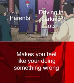 meme kocak tentang tempat parkir
