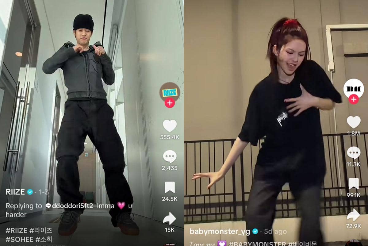 Sohee RIIZE dan Chiquita BABYMONSTER