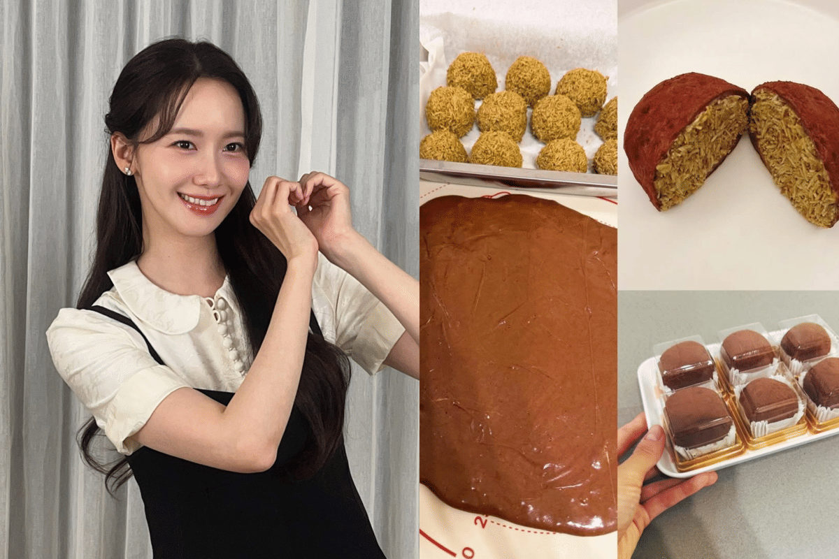 foto Yoona SNSD dan Dubai chewy cookies