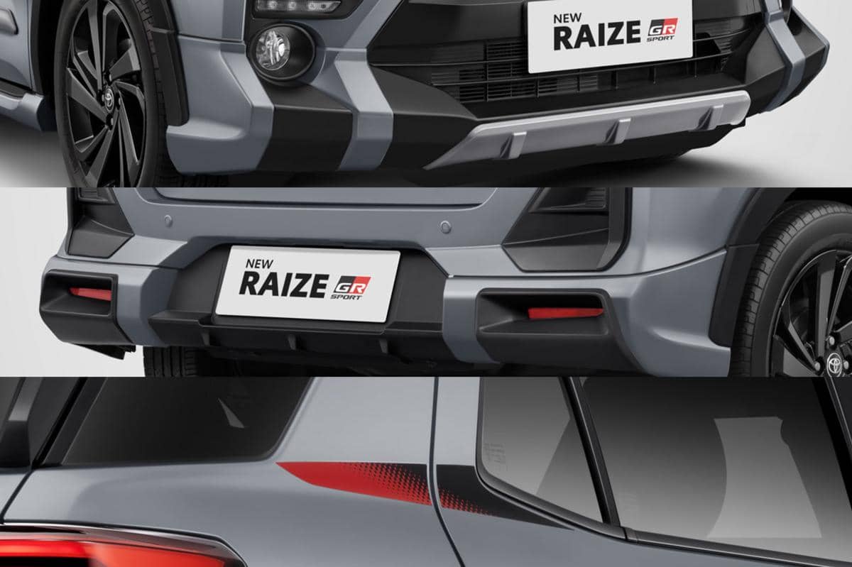 Bodykit Toyota Raize GR Sport