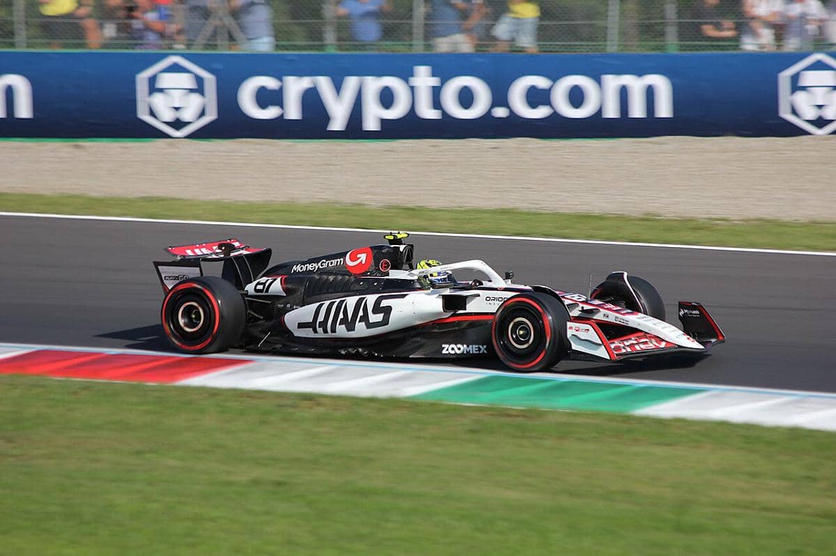 Oliver Bearman saat menjalani pekan balap GP Italia 2025