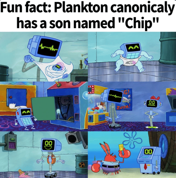 meme Plankton dan Karen