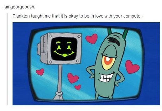 meme Plankton dan Karen