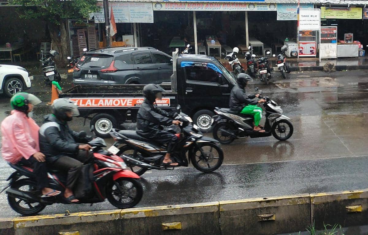 Prakiraan Cuaca, Cuaca Jakarta, ilustrasi hujan