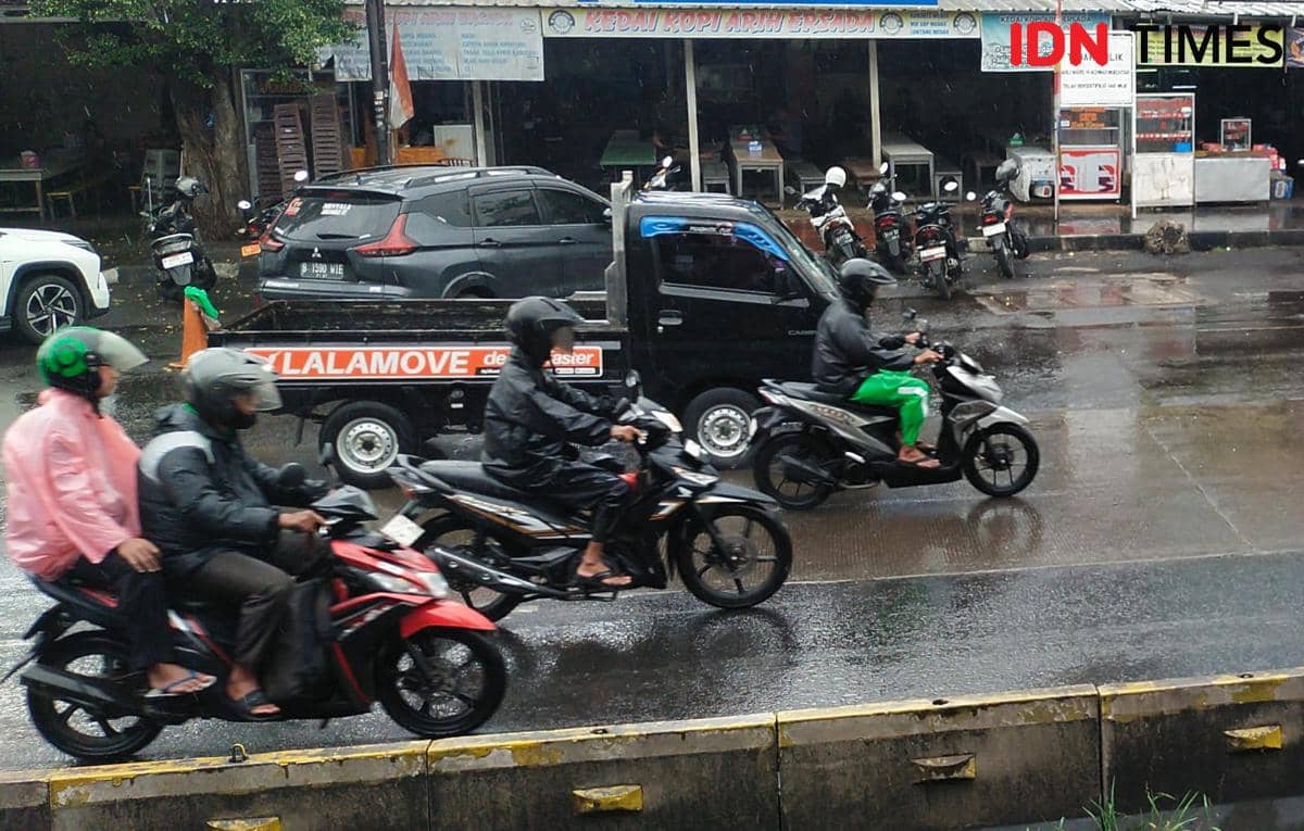 Prakiraan Cuaca, Cuaca Jakarta, ilustrasi hujan