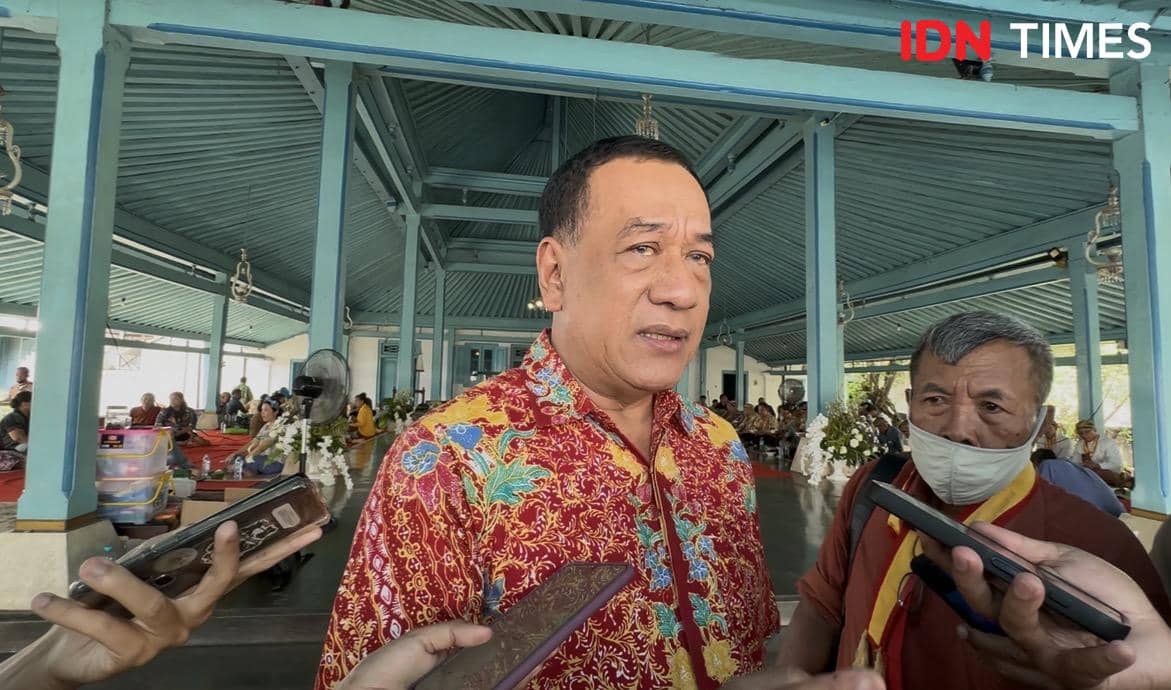 Kerabat Keraton, KPH Eddy Wirabhumi. (IDN Times/Larasati Rey)