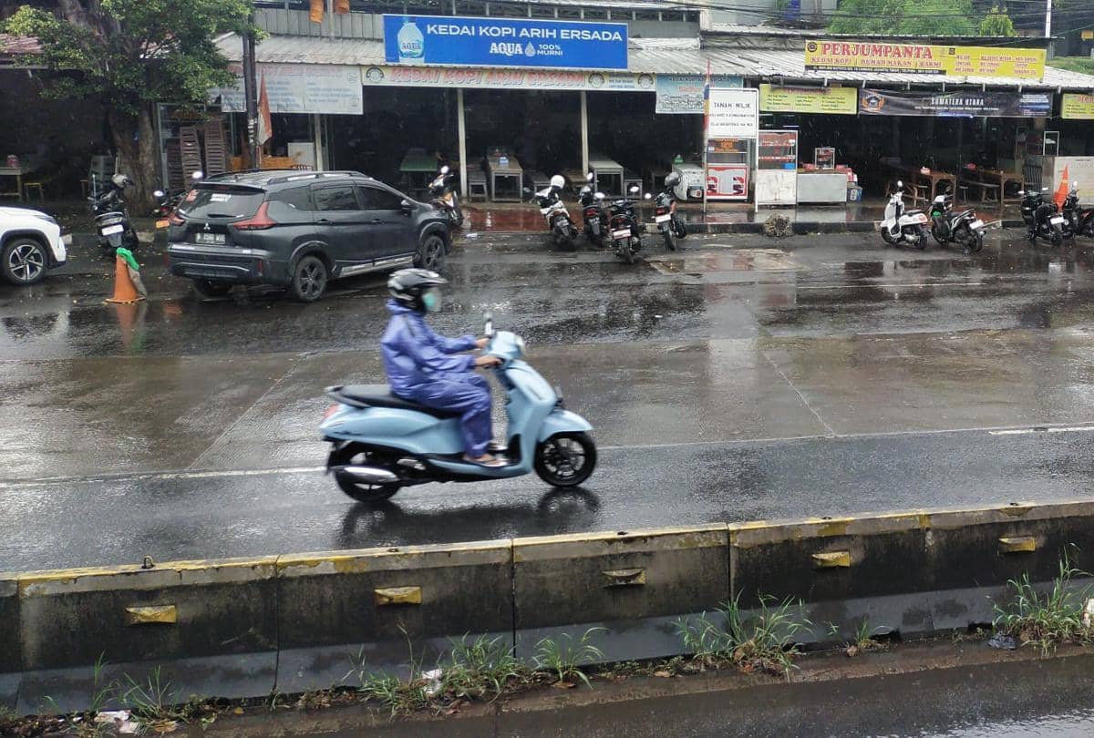 Prakiraan Cuaca, Cuaca Jakarta, ilustrasi hujan