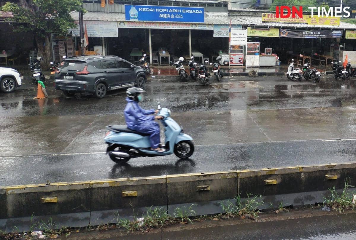 Prakiraan Cuaca, Cuaca Jakarta, ilustrasi hujan