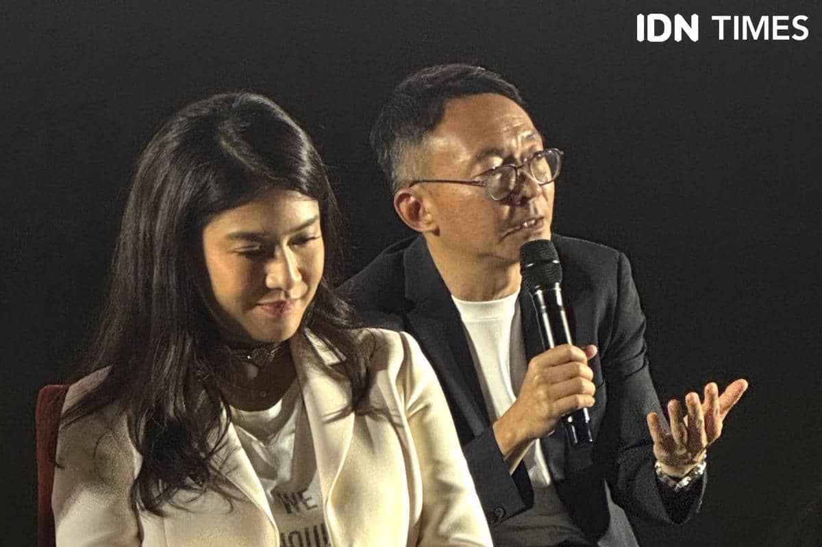 momen konferensi pers Esok Tanpa Ibu