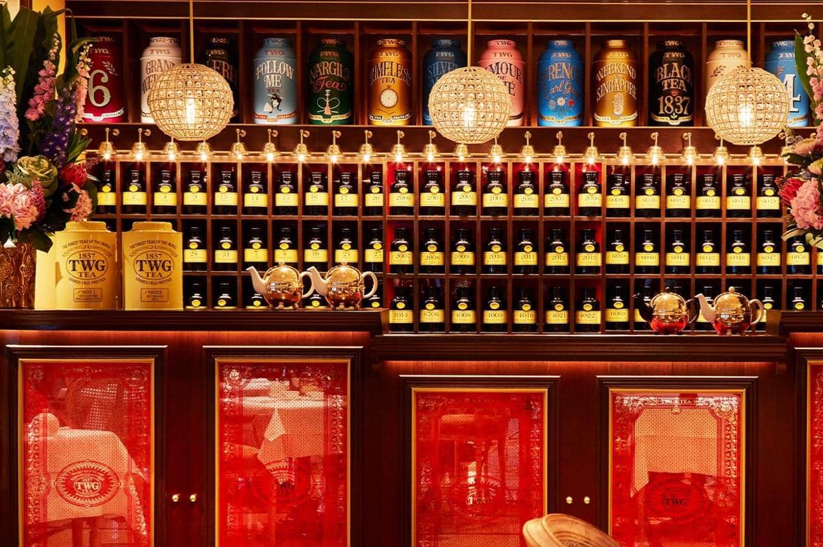 Potret TWG Tea Salon and Boutique, Marina Bay Sands, Singapura 