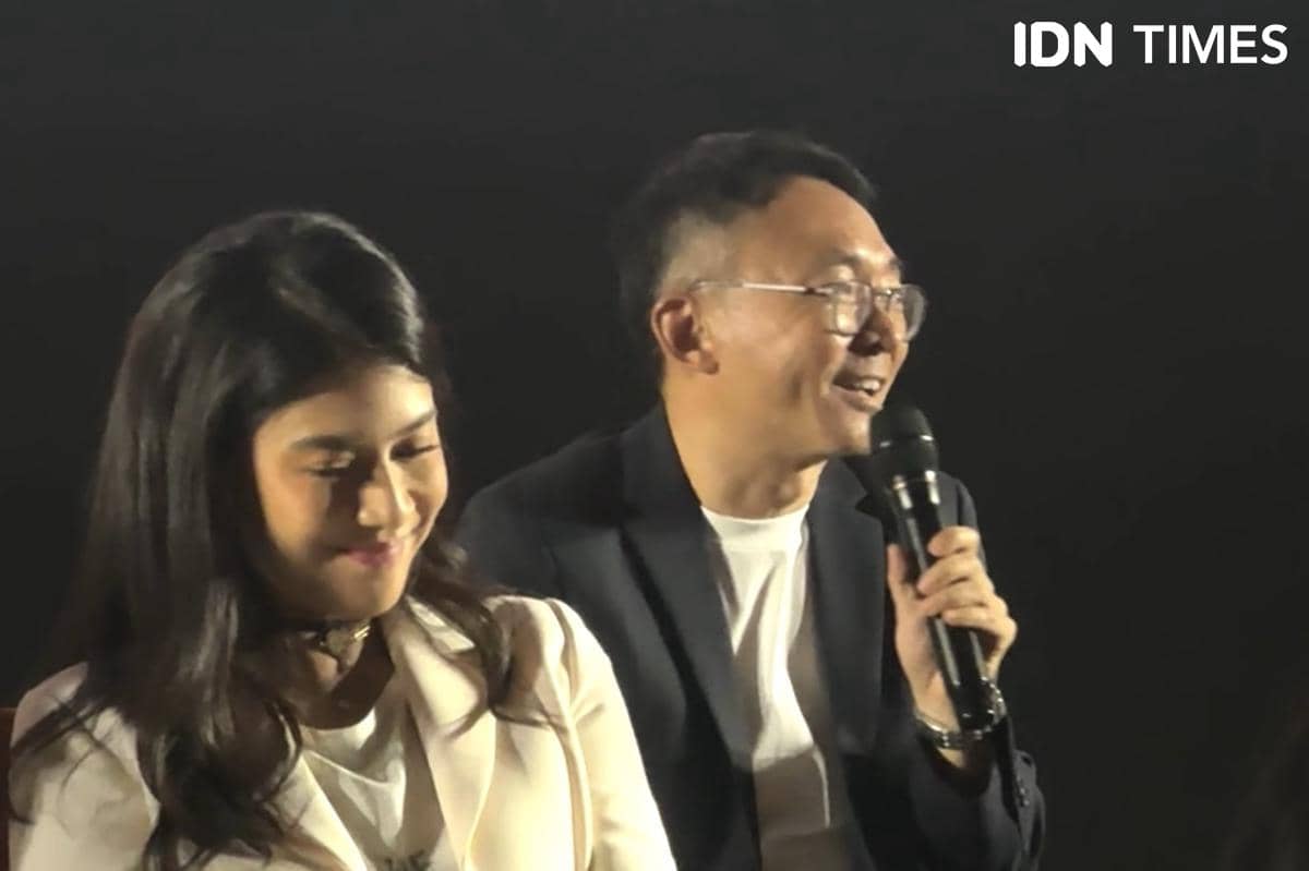 momen konferensi pers Esok Tanpa Ibu