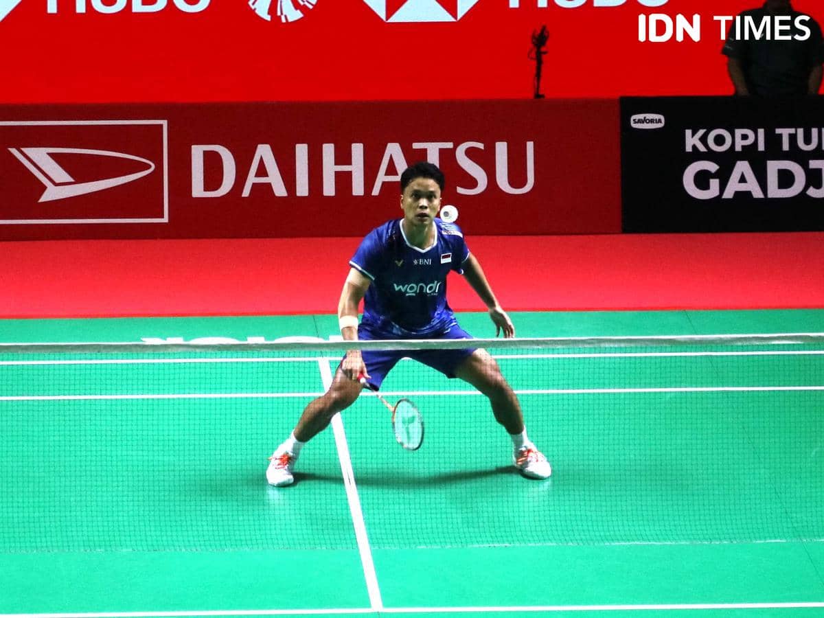 Anthony Ginting Tersingkir Jagoan China di Babak 1 Thailand Open 2026
