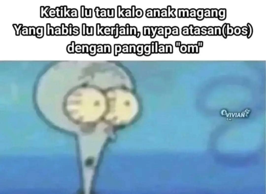 meme si paling senior
