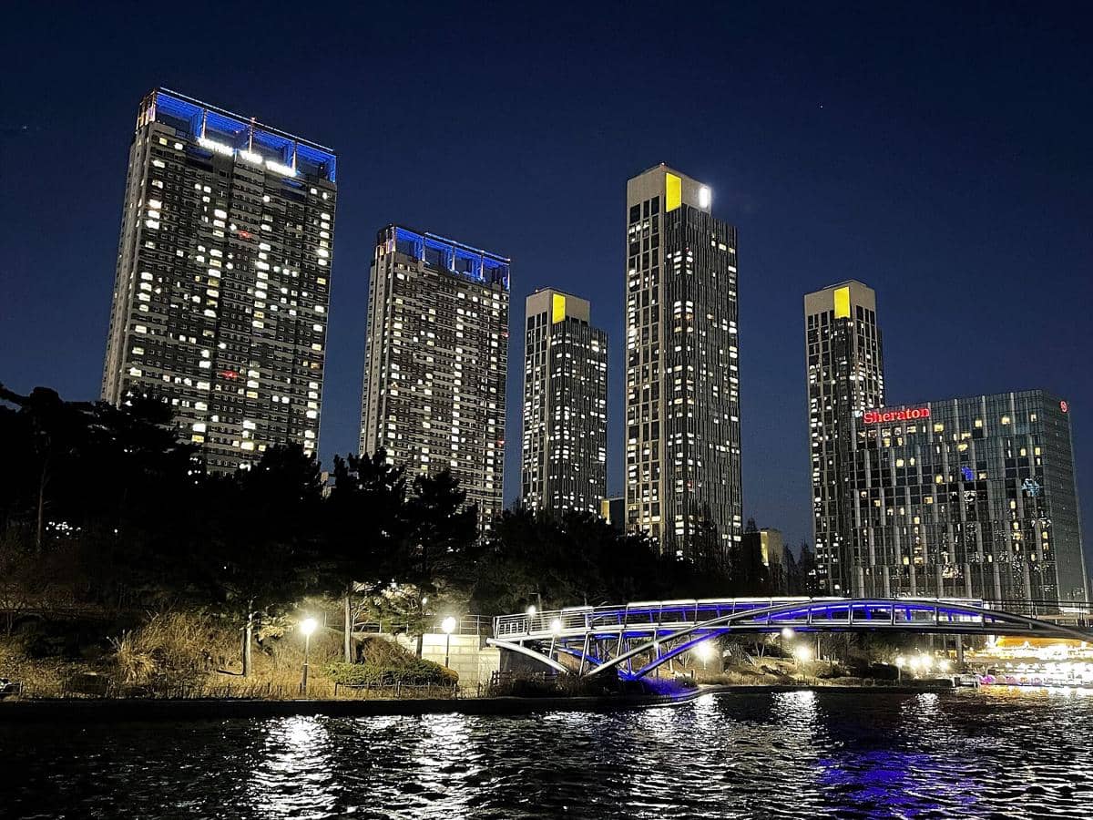 potret Songdo Central Park