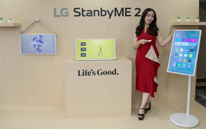 LG StanbyME 2 hadir di Indonesia, layar fleksibel bisa dilepas dan dijinjing