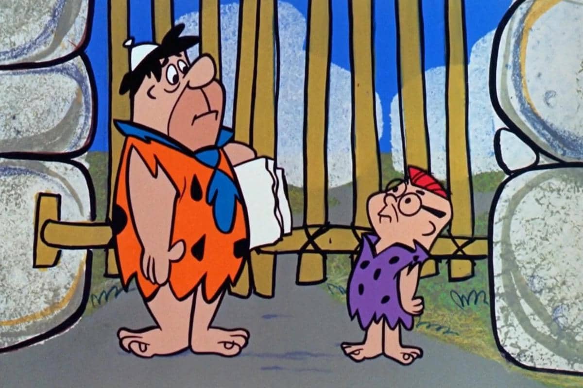 cuplikan adegan Fred dan Tuan Slate