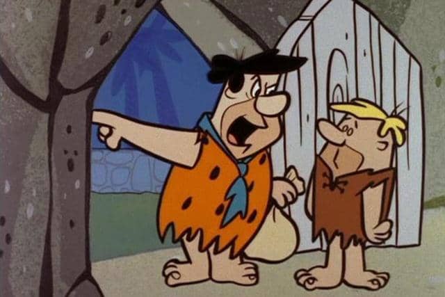 cuplikan adegan Fred dan Barney