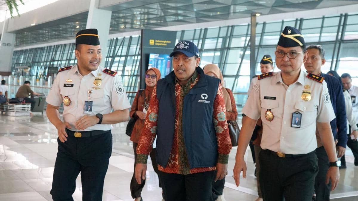 Ombudsman RI mengecek penerapan All Indonesia di Bandara Soetta