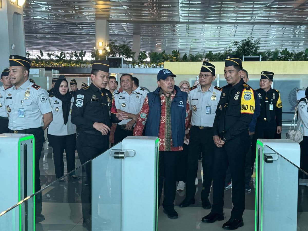 Ombudsman RI mengecek penerapan All Indonesia di Bandara Soetta