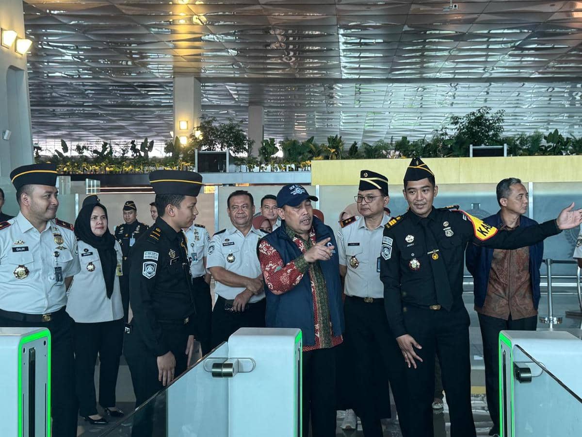 Ombudsman RI mengecek penerapan All Indonesia di Bandara Soetta