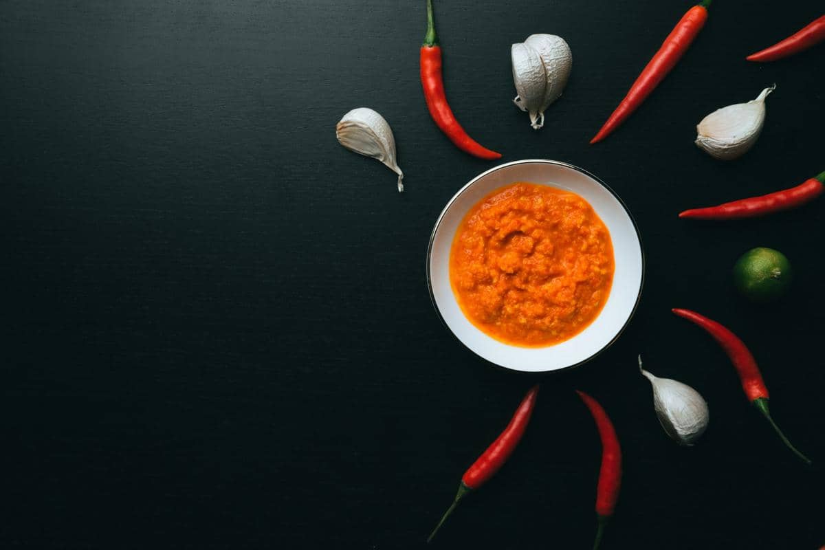 ilustrasi saus cabai