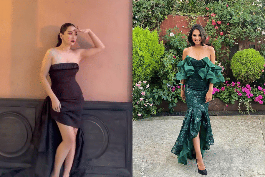 adu gaya Hesti Purwadinata Vs. Aurelie Moeremans