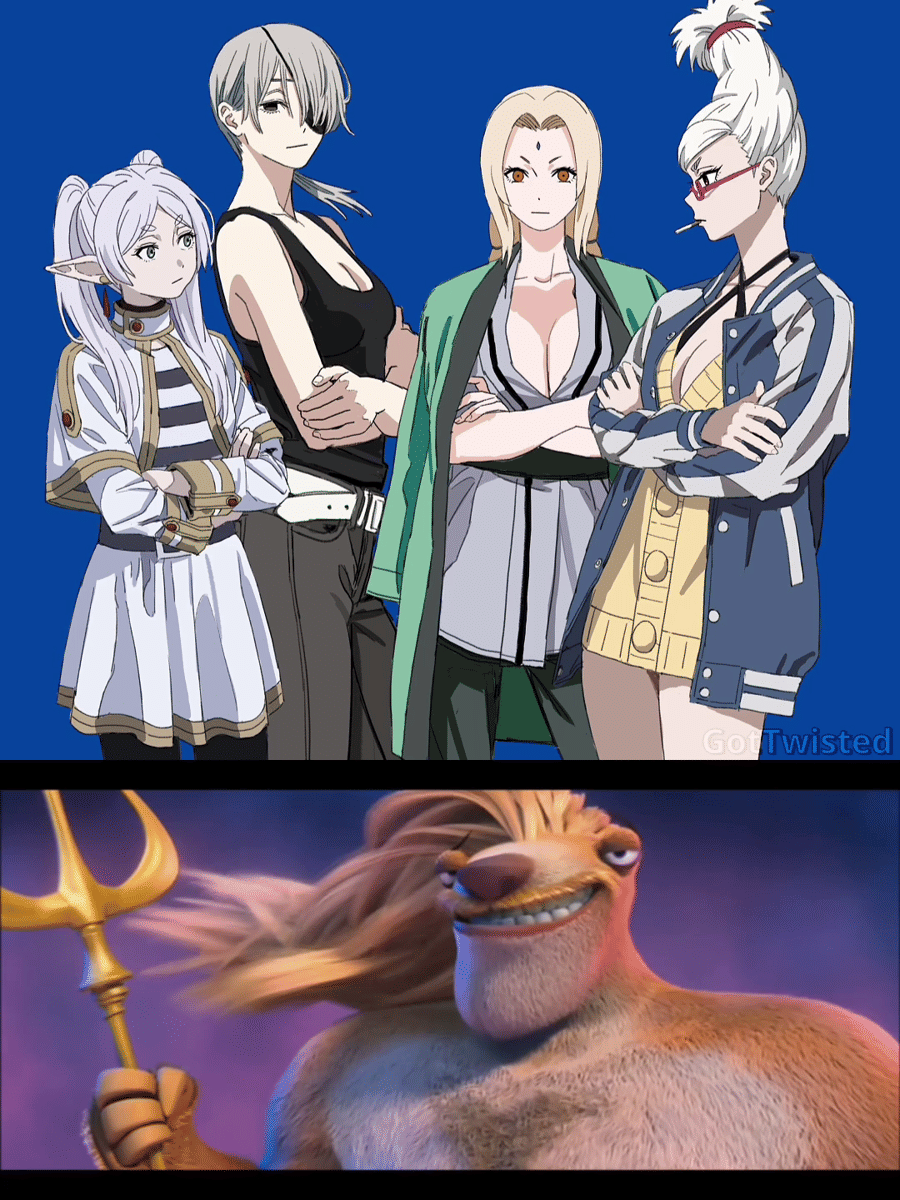 meme anime tentang cewek lebih tua