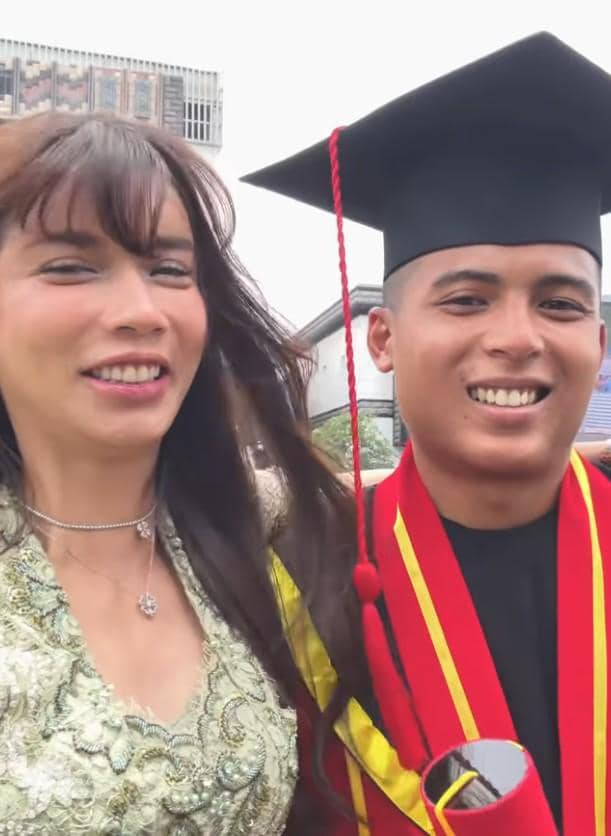 Sabrina Chairunnisa Hadiri Wisuda Adiknya Pama Kopassus (instagram.com/sabrinachairunnisa_)