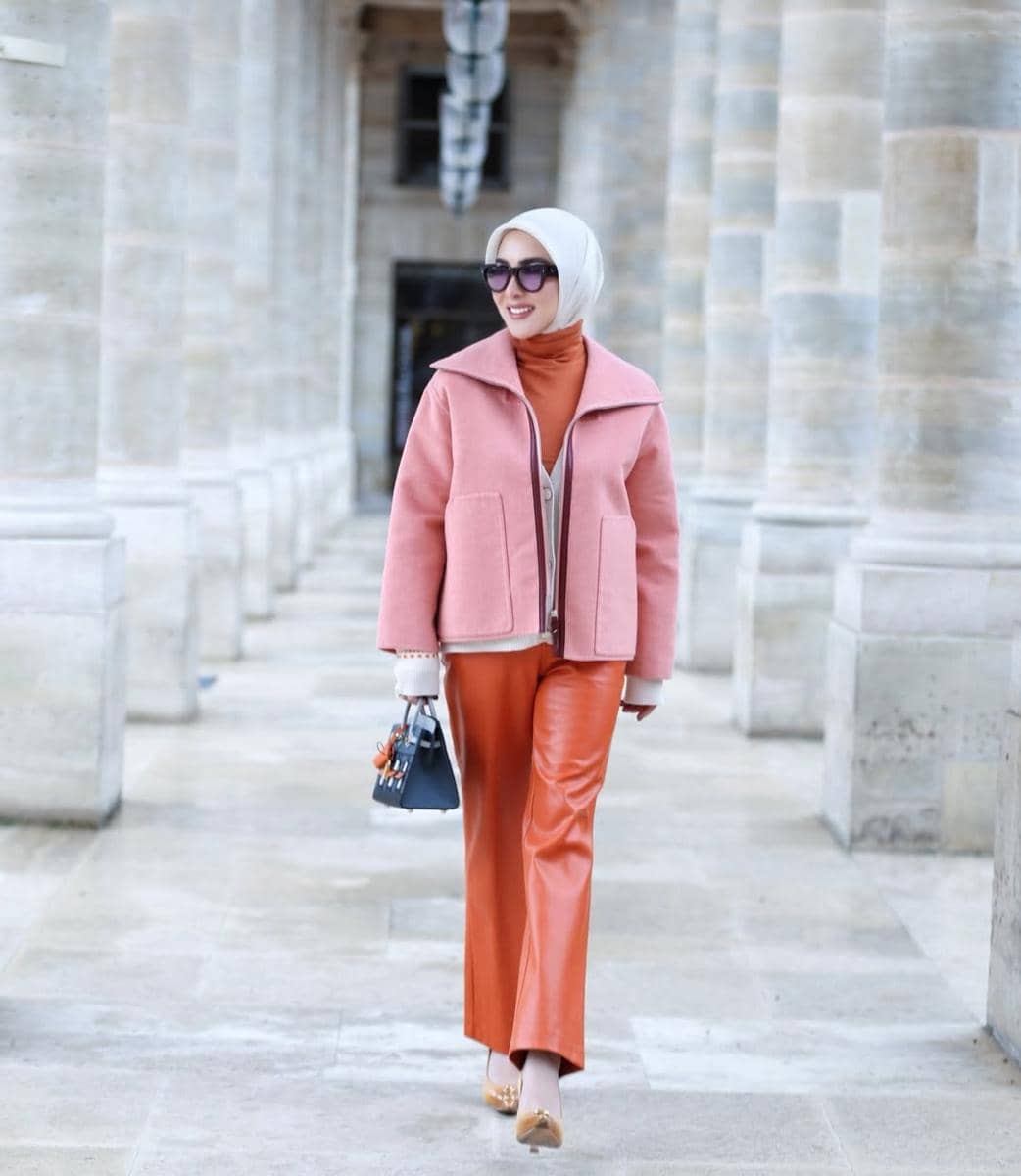 outfit elegan colorful