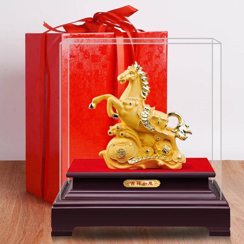 Dekorasi kuda Imlek 2026