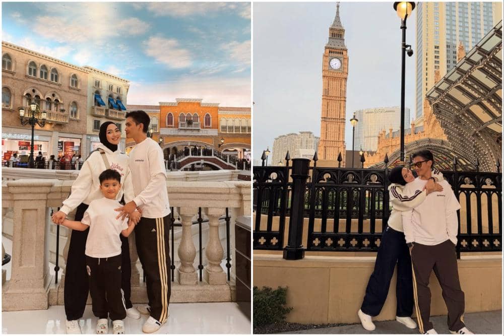 Keluarga Citra Kirana jalan-jalan di Macau.