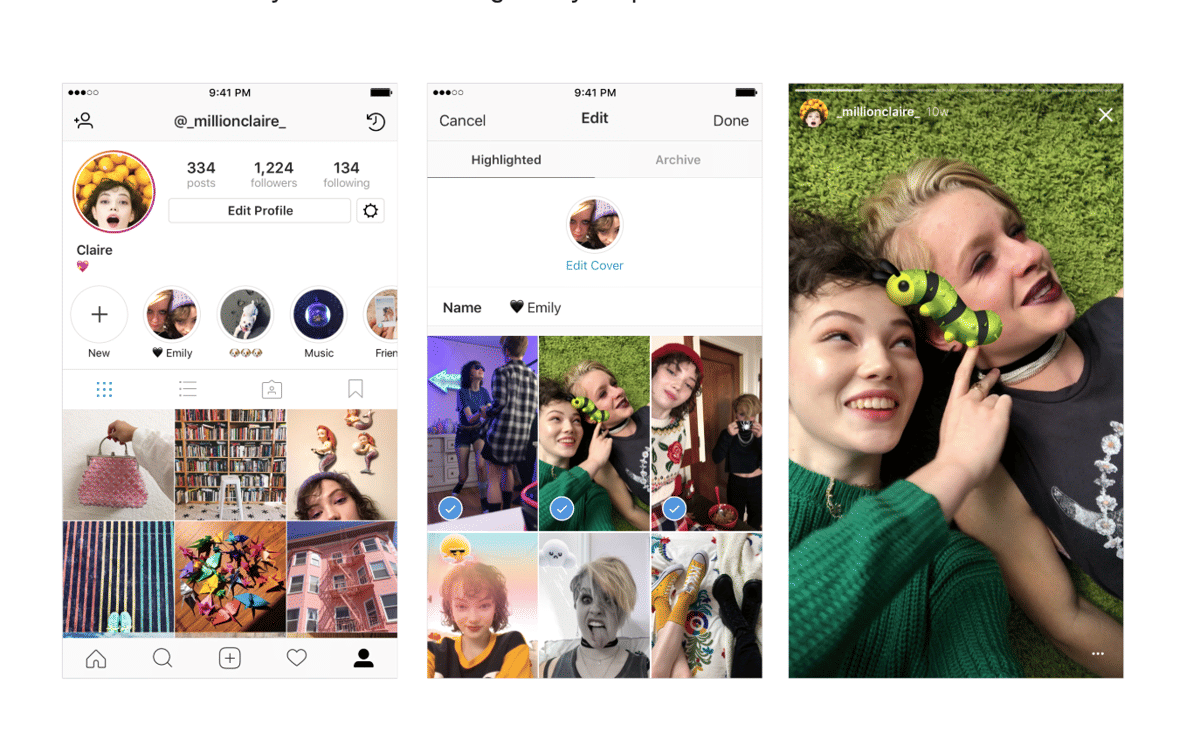 fitur Highlights Instagram