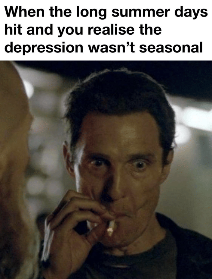 meme merokok karena stres