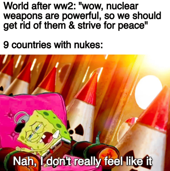 meme senjata nuklir