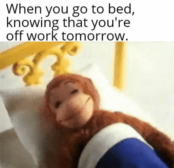 meme momen tidur paling nikmat