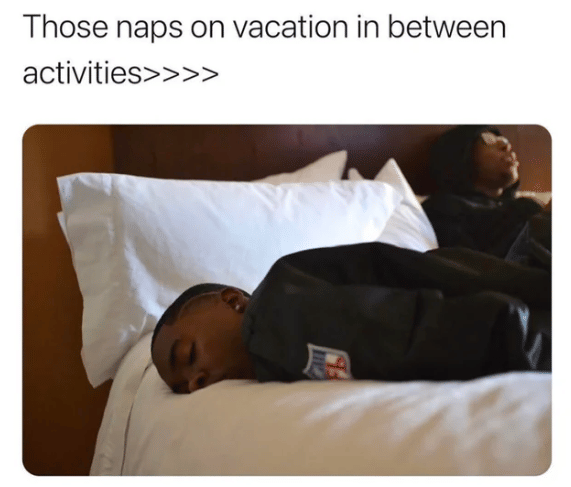 meme momen tidur paling nikmat