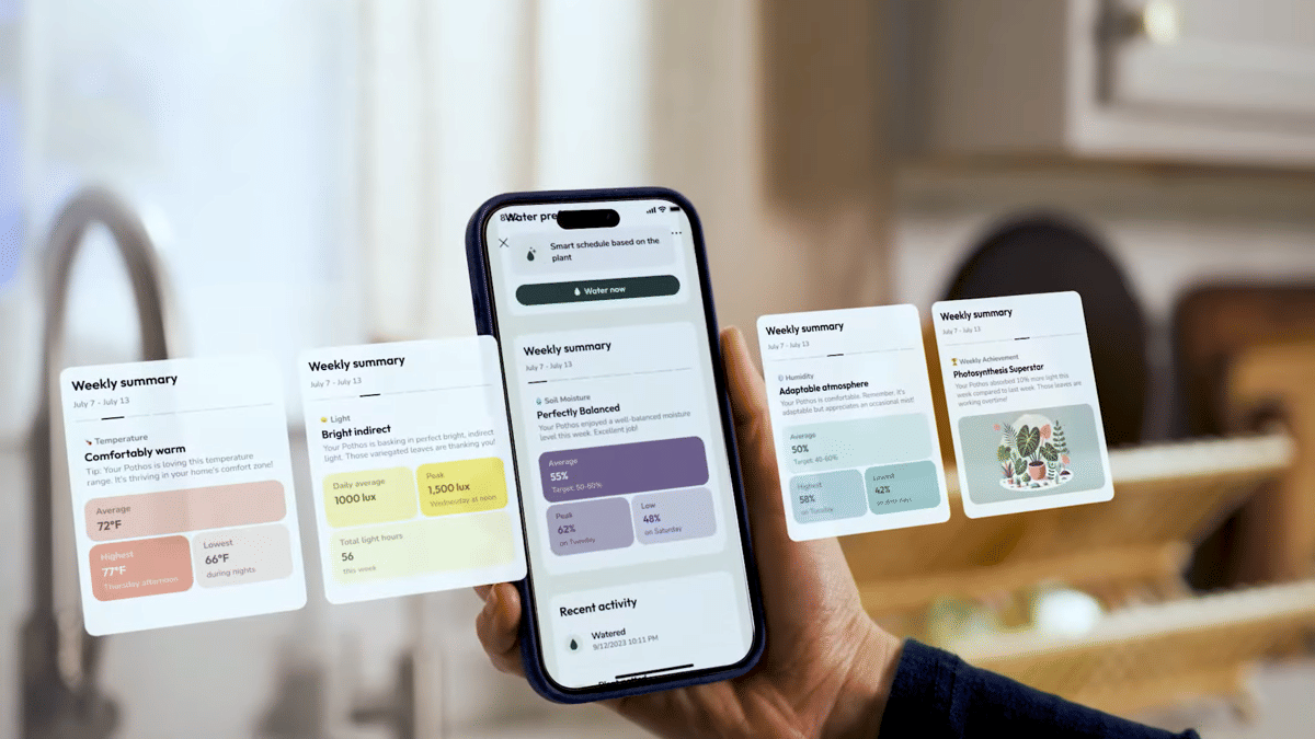 ilustrasi data kebutuhan tanaman menggunakan LeafyPod