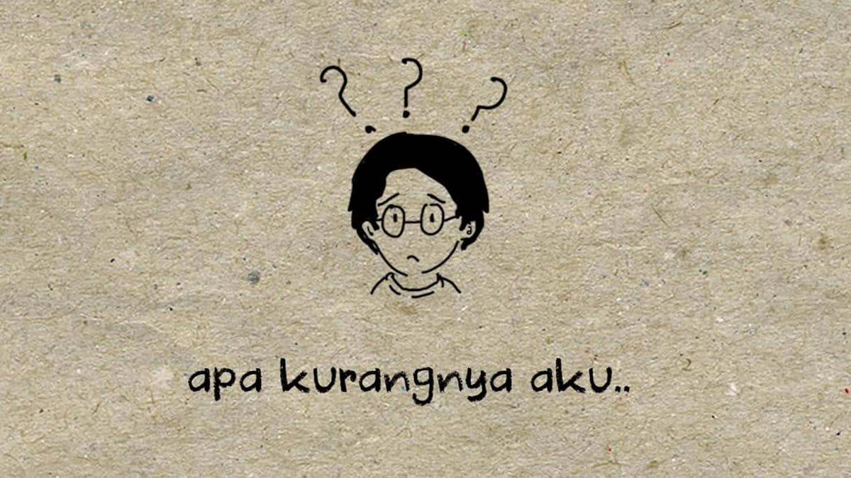 cuplikan lirik video "Asal Kau Bahagia"
