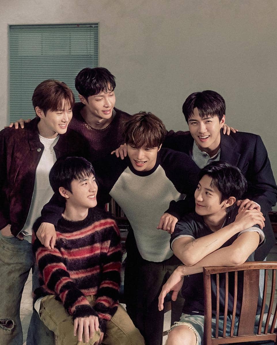 potret grup EXO