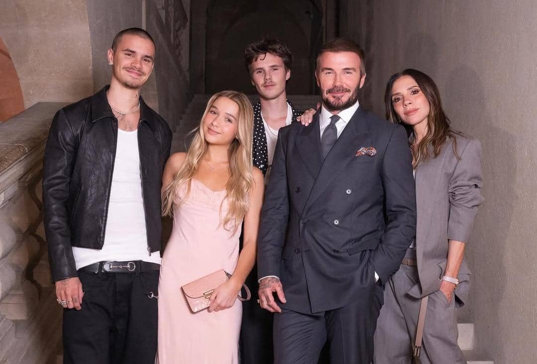 Potret keluarga Beckham