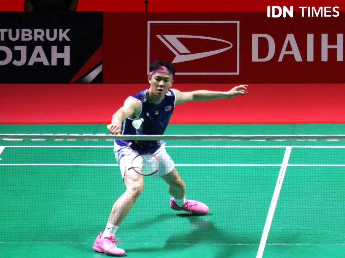 Lee Zii Jia memetik kemenangan di 32 besar Indonesia Masters 2026